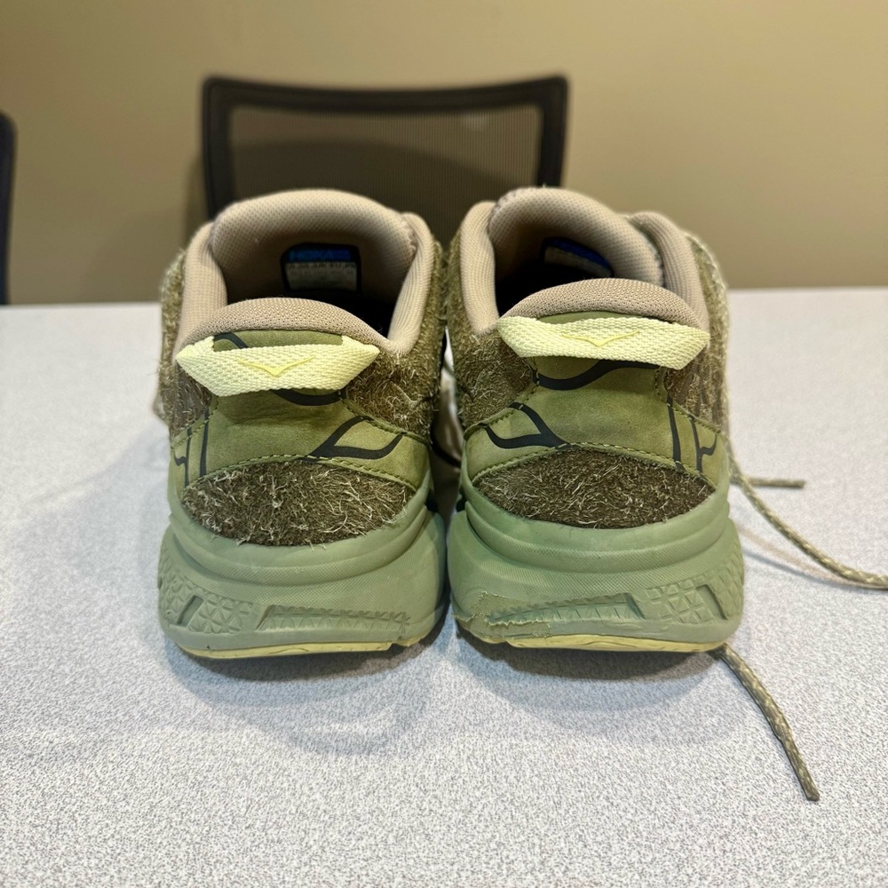 Hoka Green and Gray Athletic Shoes - Picture 3 of 10